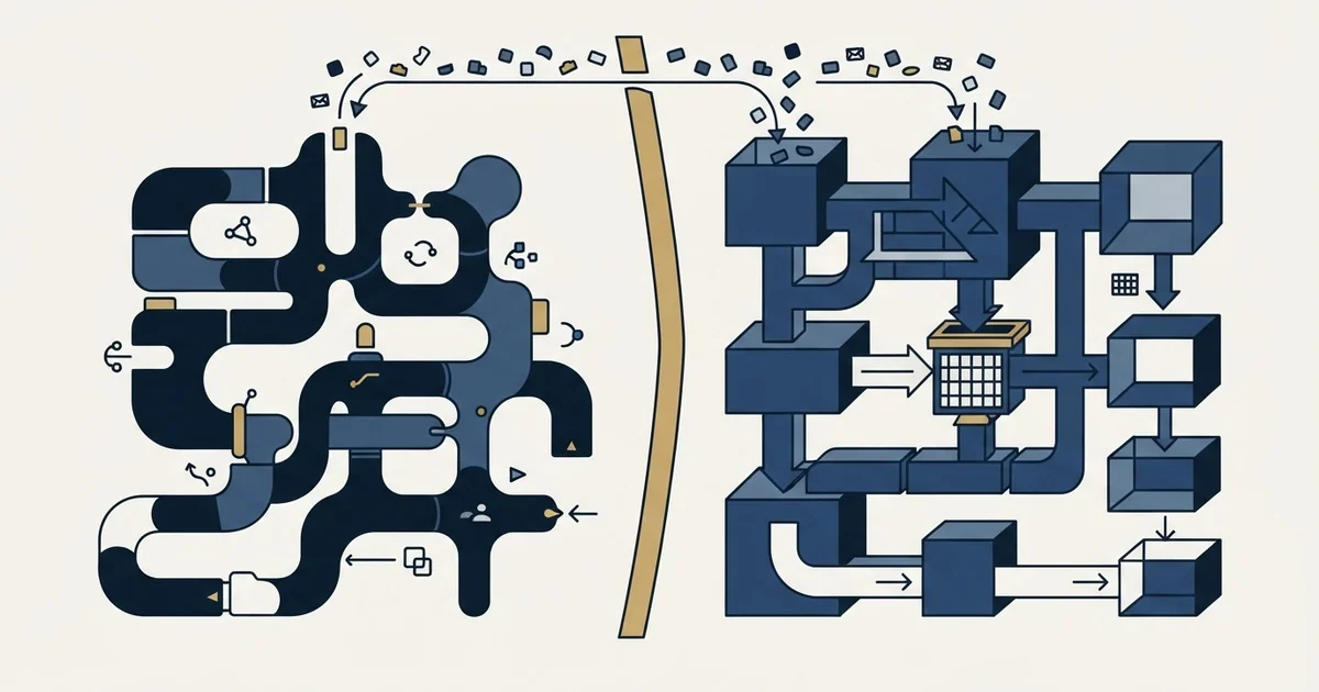 Editorial illustration for folk vs Nutshell