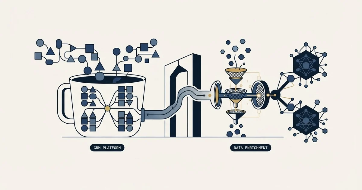 Editorial illustration for folk vs People Data Labs