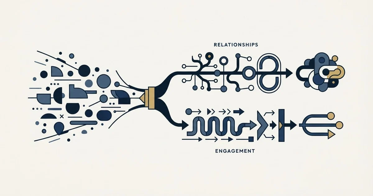 Editorial illustration for folk vs PersistIQ