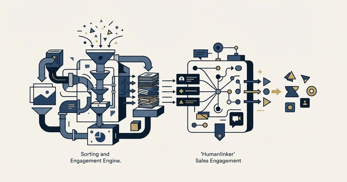 Editorial illustration for Freshsales vs Humanlinker