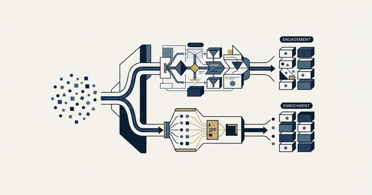 Editorial illustration for Freshsales vs Hunter