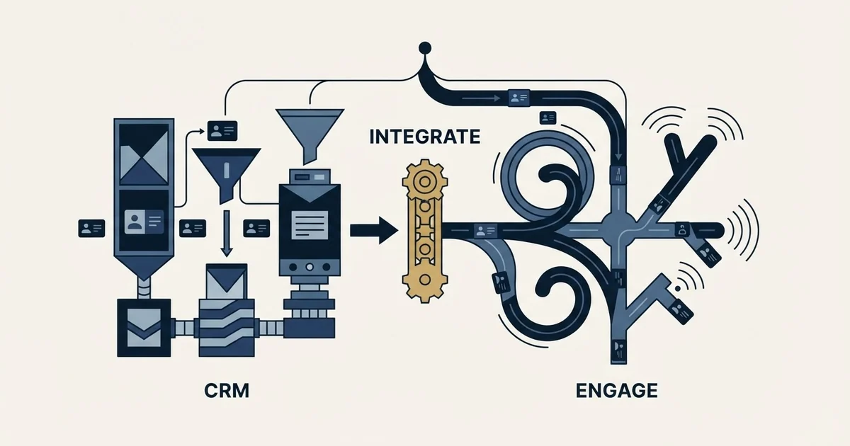 Editorial illustration for Freshsales vs La Growth Machine