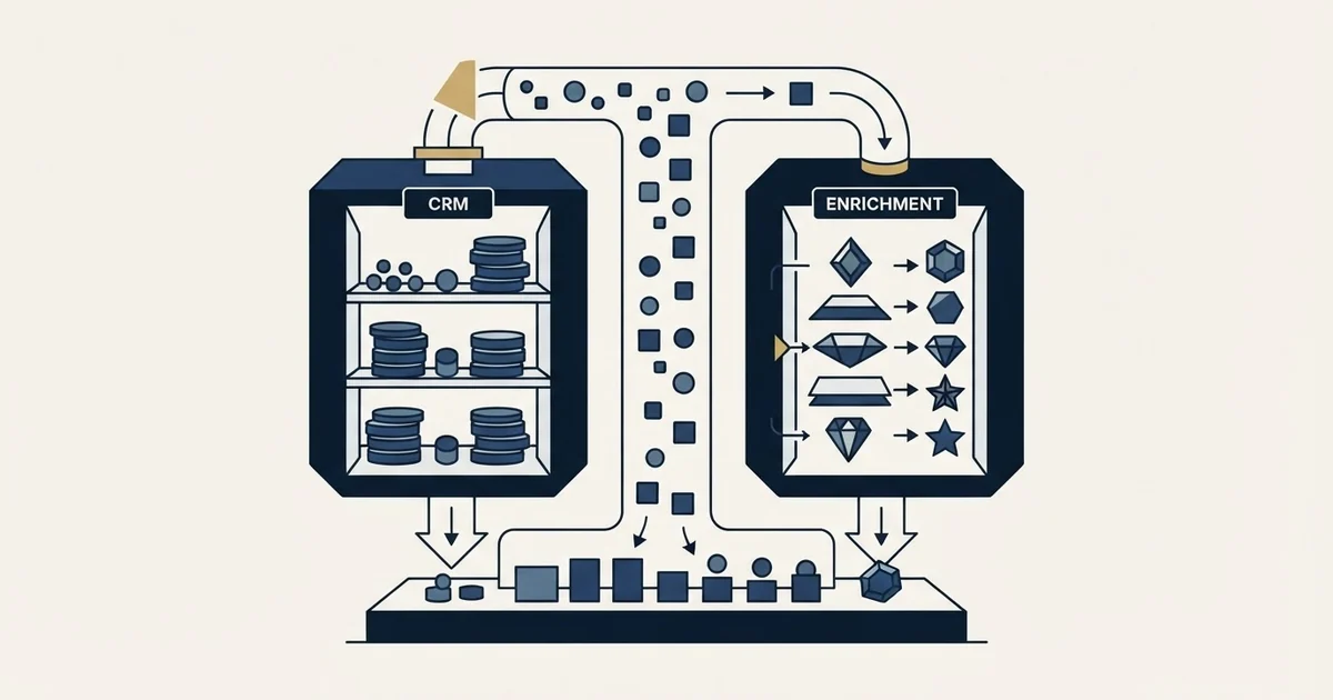 Editorial illustration for Freshsales vs LeadMagic