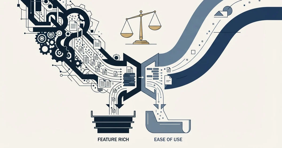 Editorial illustration for Freshsales vs Less Annoying CRM
