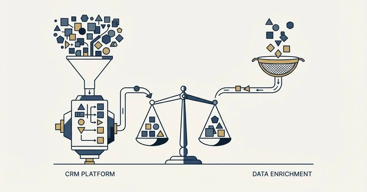 Editorial illustration for Freshsales vs MailerCheck