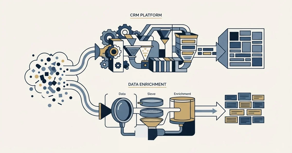 Editorial illustration for Freshsales vs VoilaNorbert