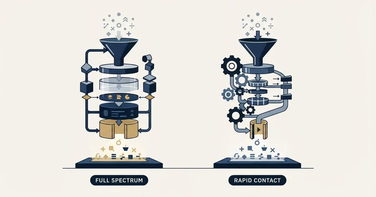 Editorial illustration for FullEnrich vs Kaspr