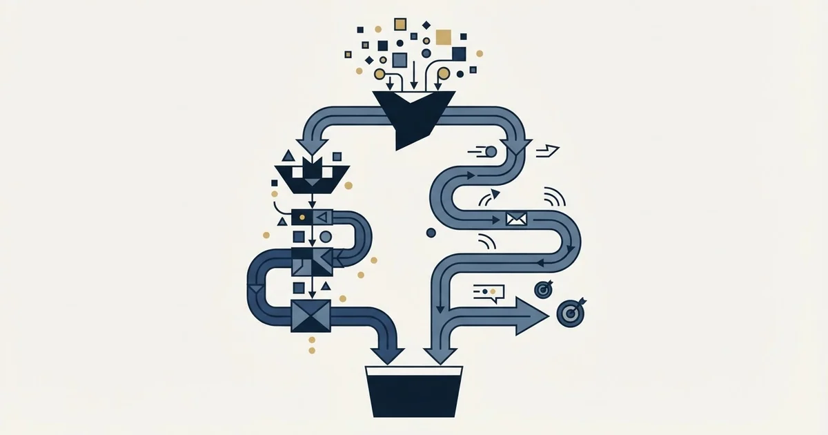Editorial illustration for FullEnrich vs Salesflow