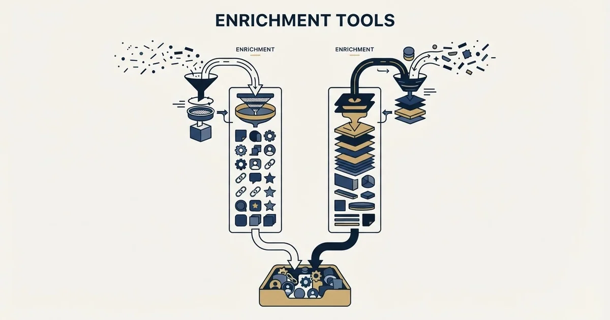 Editorial illustration for FullEnrich vs Wiza