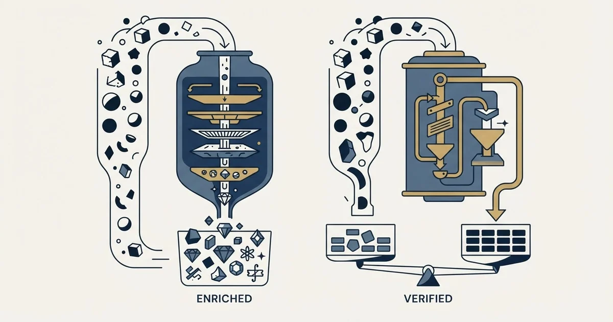 Editorial illustration for FullEnrich vs ZeroBounce