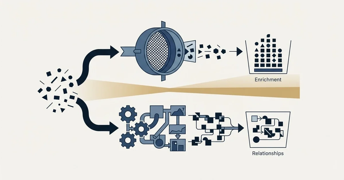 Editorial illustration for GetProspect vs Keap