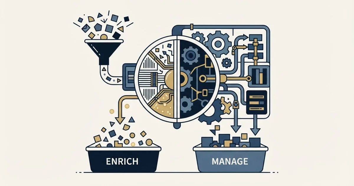 Editorial illustration for GetProspect vs Nutshell