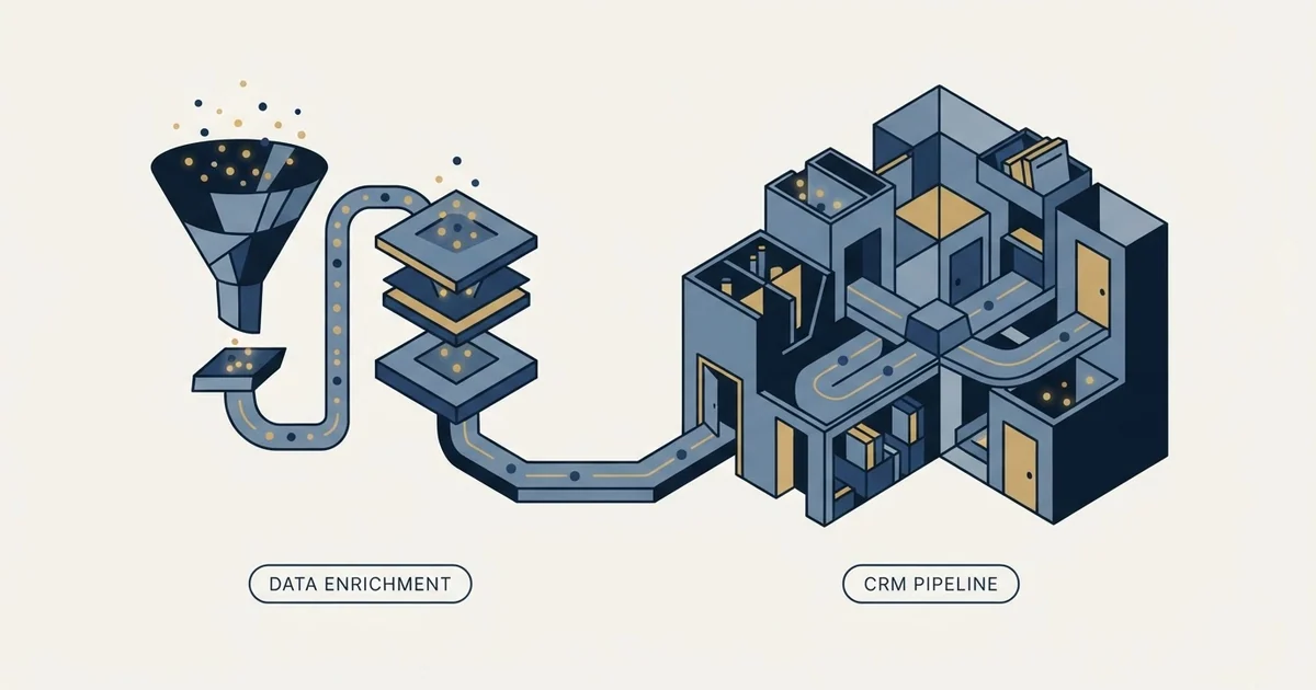 Editorial illustration for GetProspect vs Pipedrive