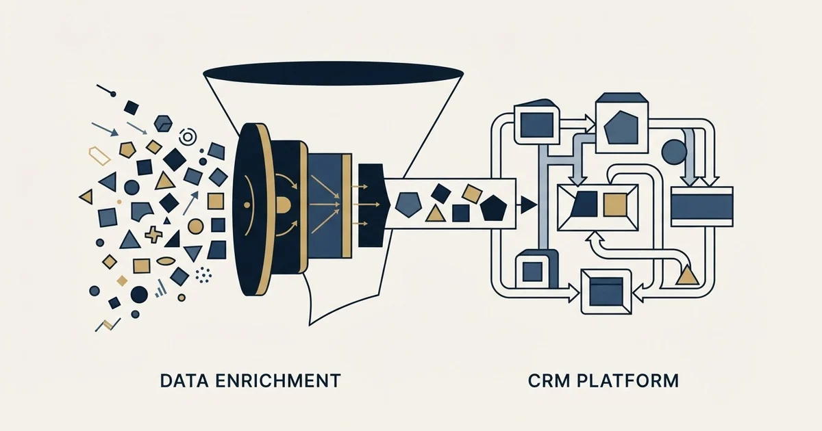 Editorial illustration for GetProspect vs Salesflare