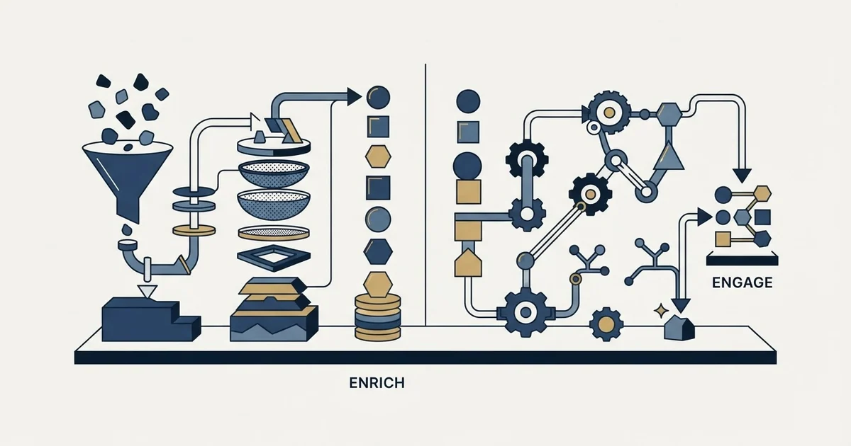 Editorial illustration for GetProspect vs SalesRobot