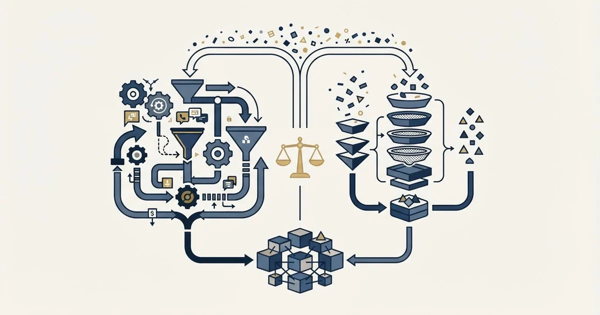 Editorial illustration for GetSales.io vs Lusha