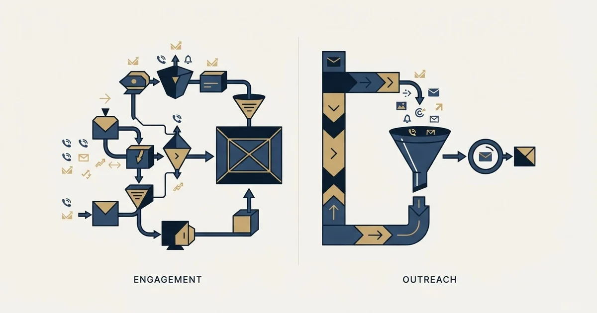 Editorial illustration for GetSales.io vs Mailarrow