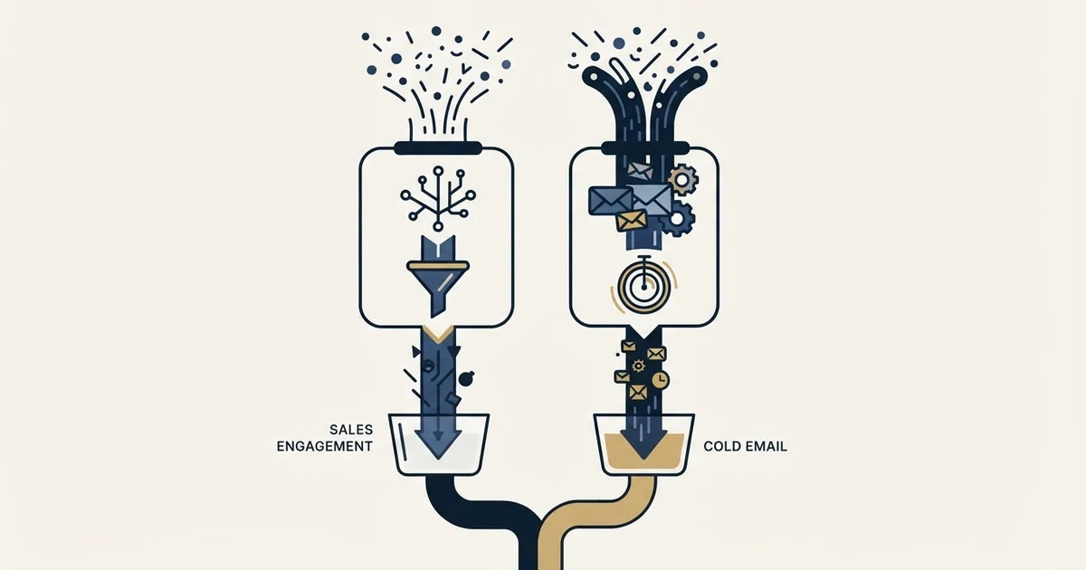 Editorial illustration for GetSales.io vs Mixmax