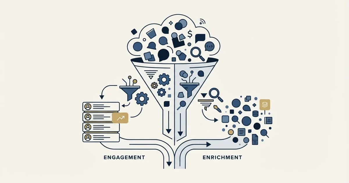 Editorial illustration for GetSales.io vs RocketReach