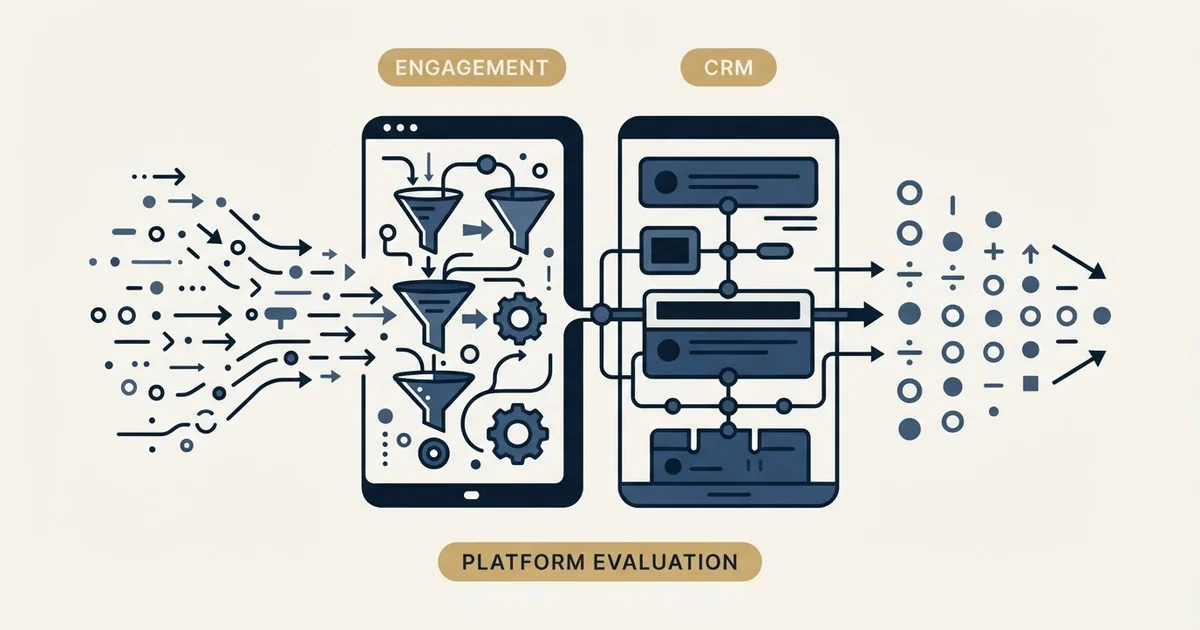 Editorial illustration for GetSales.io vs Salesmate