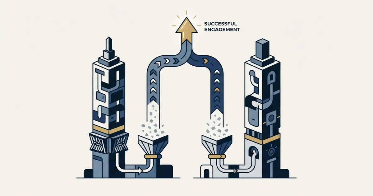 Editorial illustration for GetSales.io vs SalesRobot
