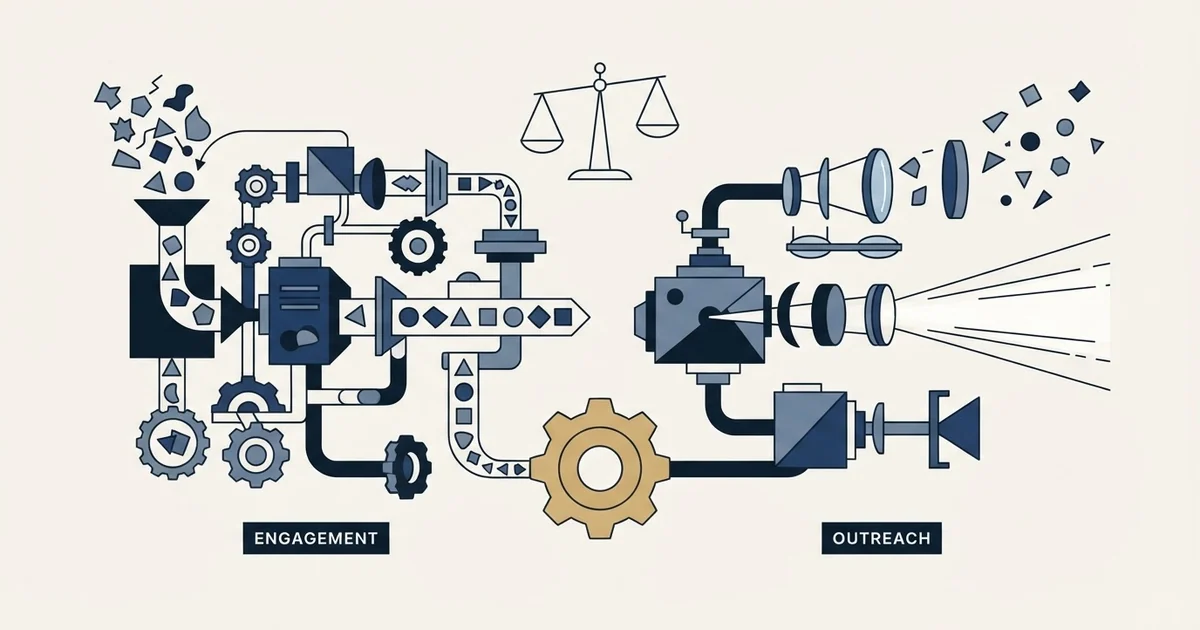 Editorial illustration for GetSales.io vs Smartlead