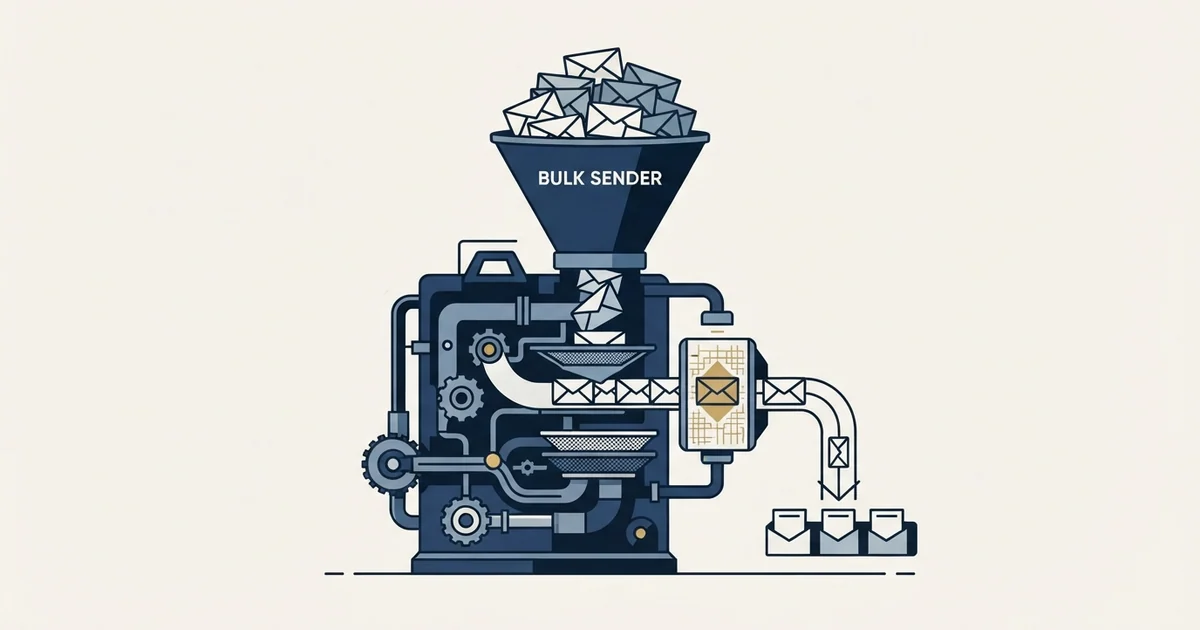 Editorial illustration for Gmail Bulk Email Sender