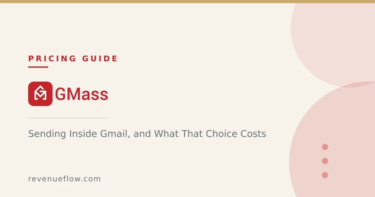 Branded cover: GMass Mail Merge: Sending Inside Gmail, and What That Choice Costs