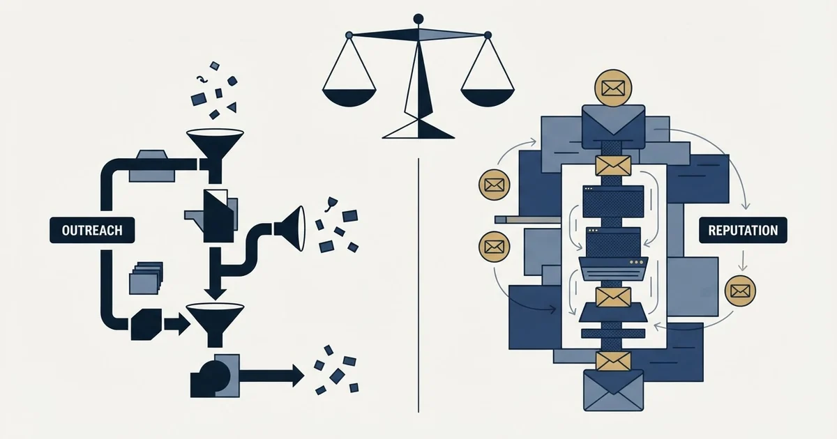 Editorial illustration for GMass vs MailToaster