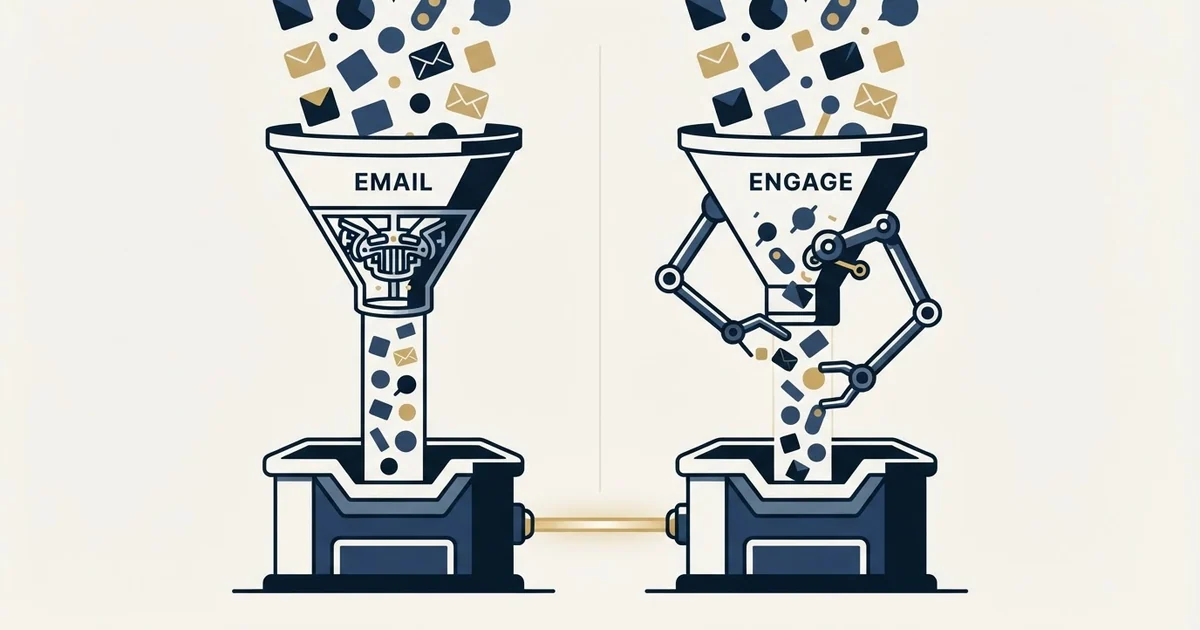 Editorial illustration for GMass vs SalesRobot
