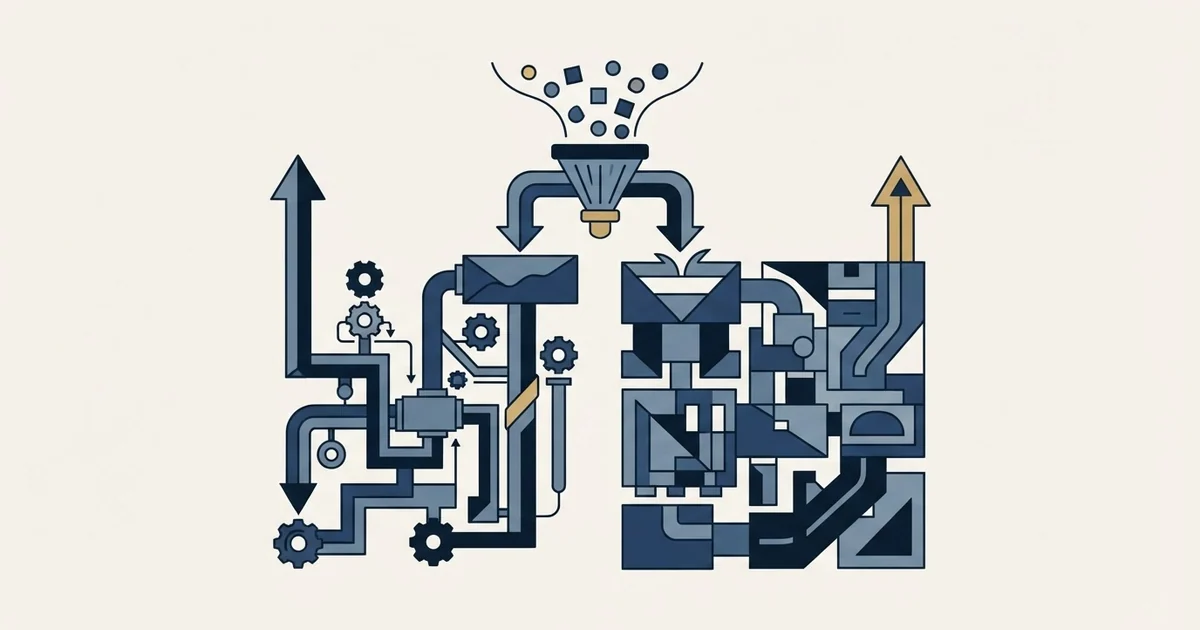 Editorial illustration for GMass vs Vanillasoft