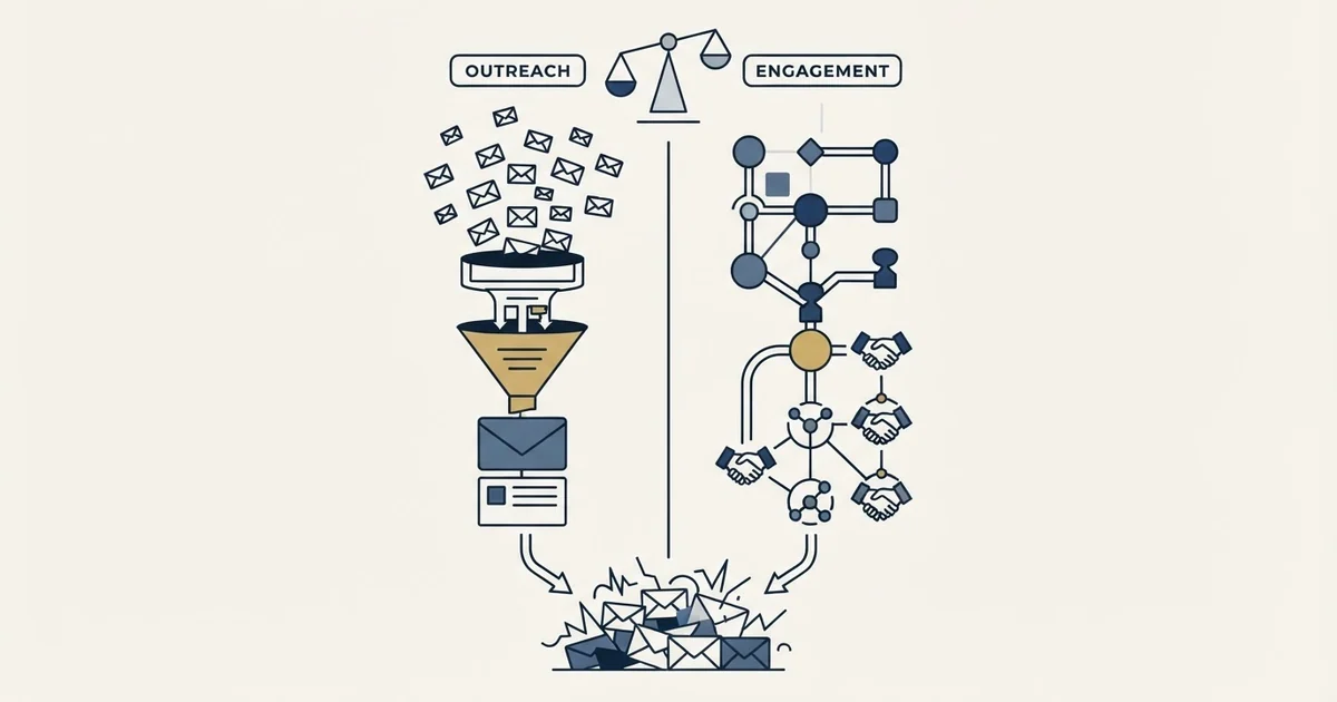 Editorial illustration for GMass vs We-Connect