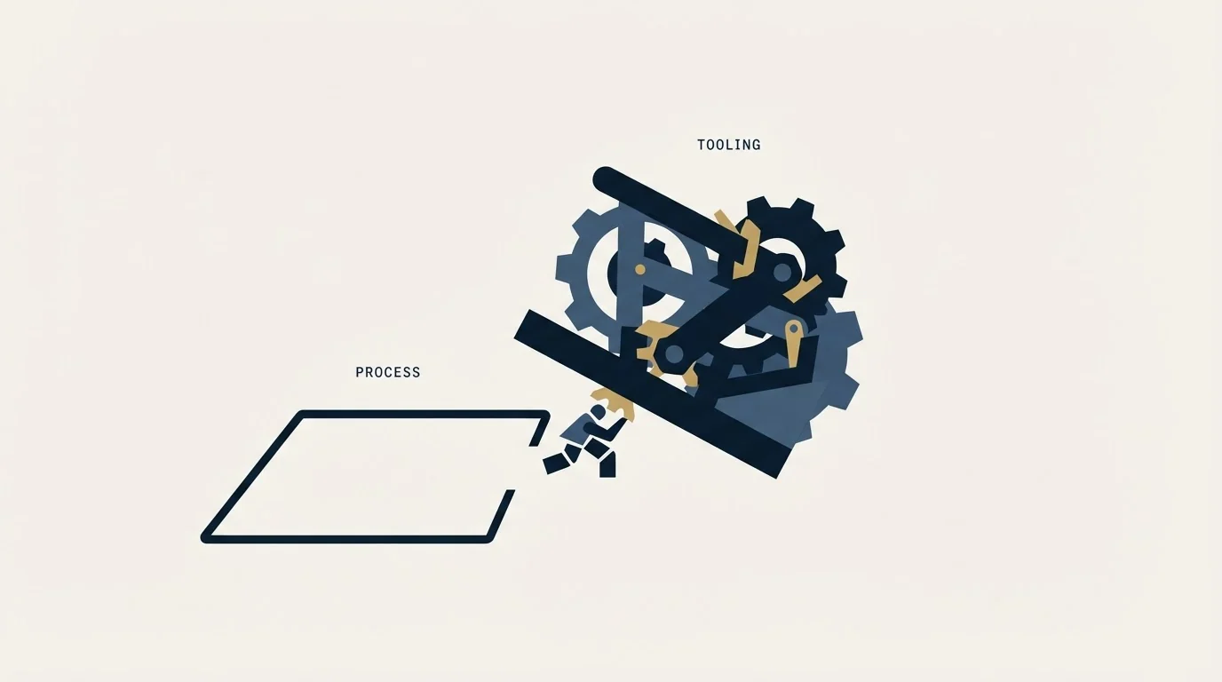 Section illustration: Execution problems that look like tooling problems