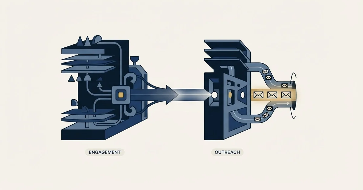 Editorial illustration for Gong vs MailRush.io