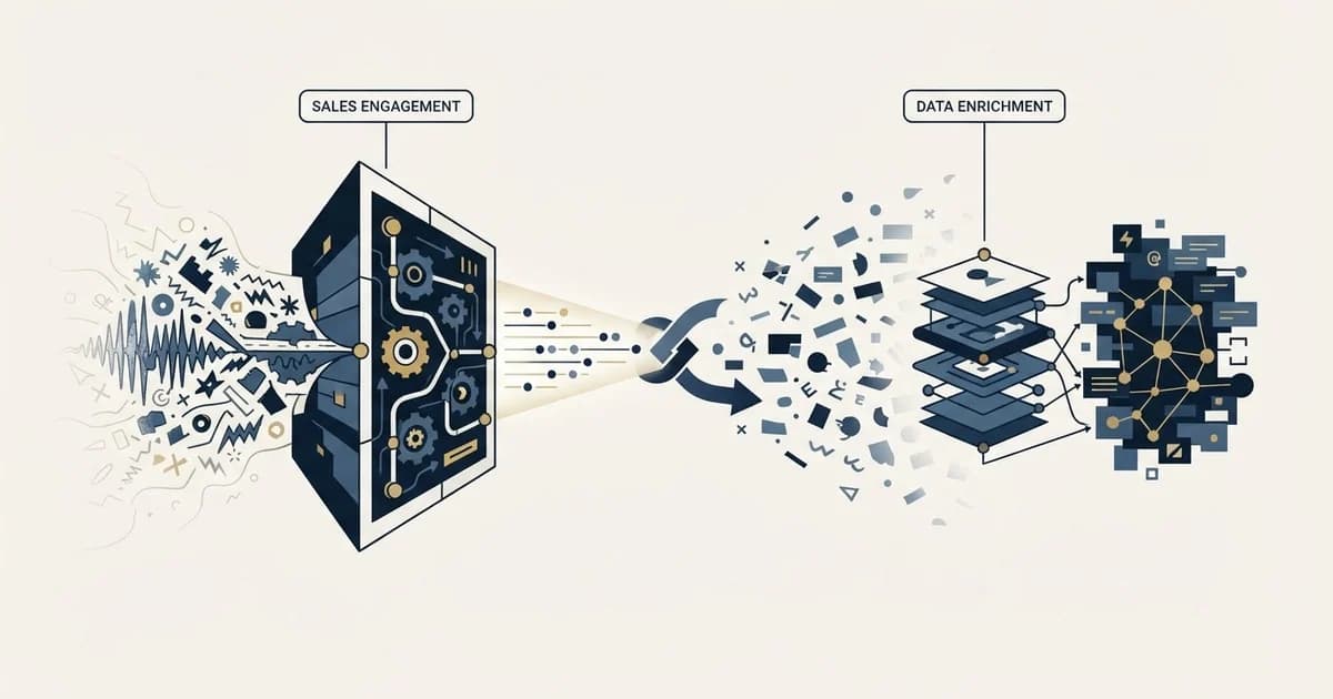 Editorial illustration for Gong vs PredictLeads