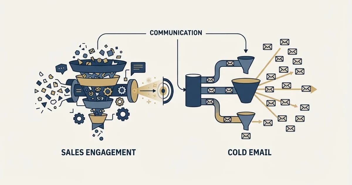 Editorial illustration for Gong vs Yet Another Mail Merge