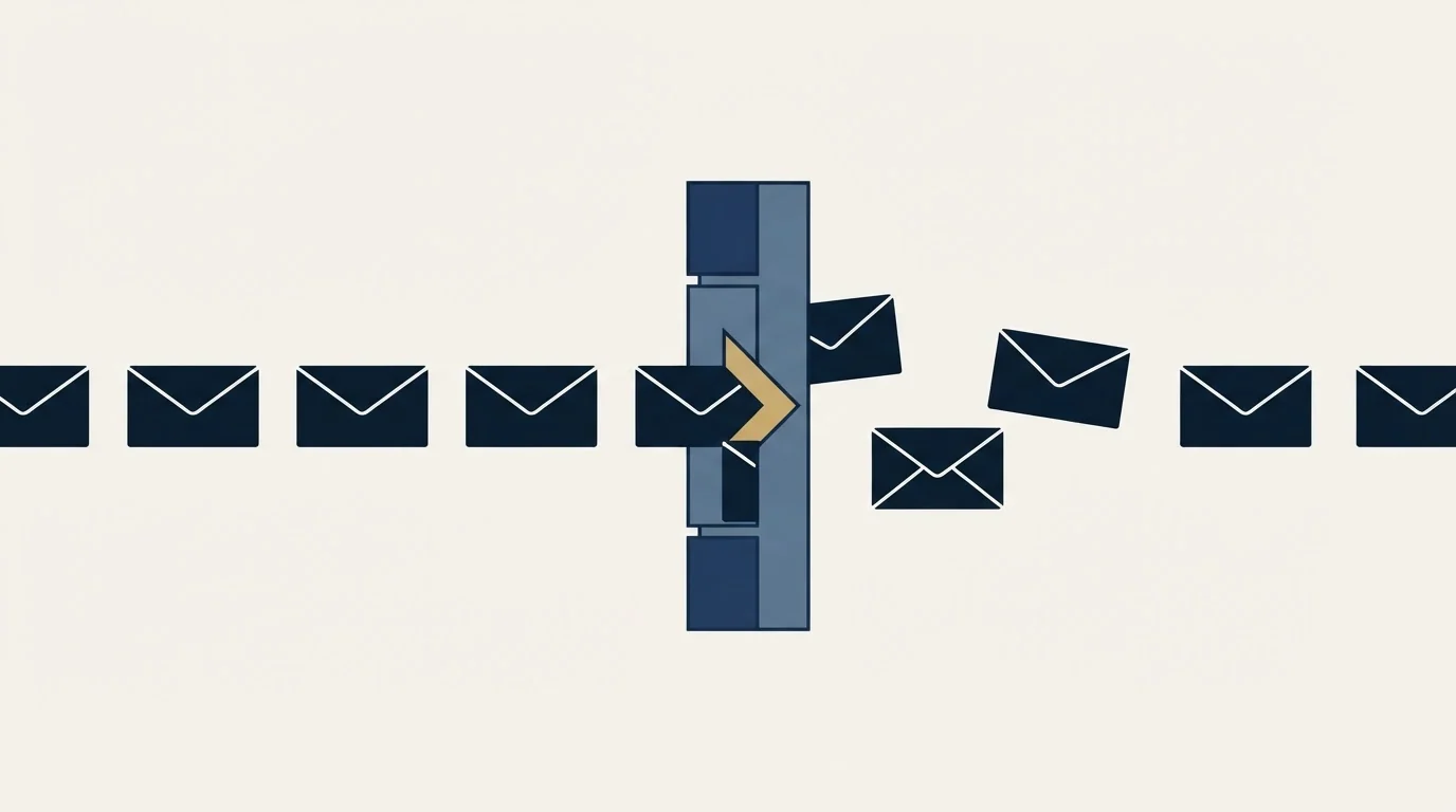 Section illustration: What this means when you are running outbound