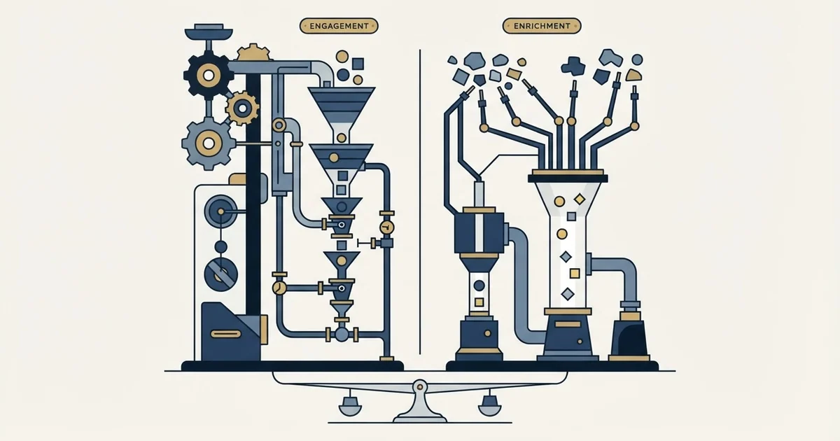Editorial illustration for Groove by Clari vs LeadMagic