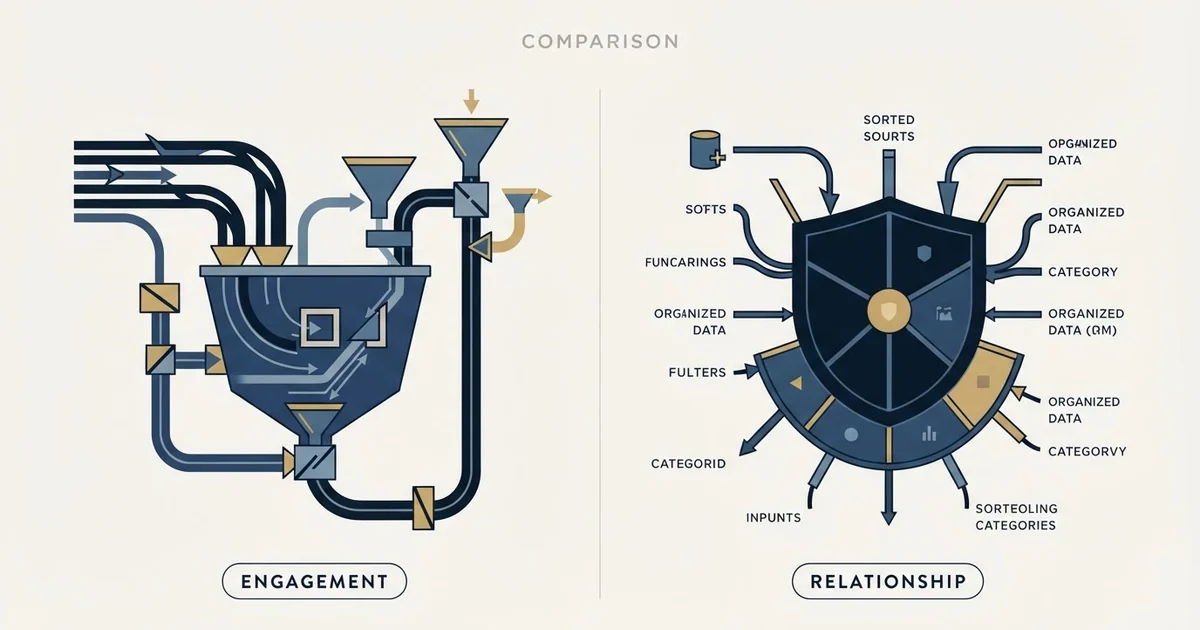 Editorial illustration for Groove by Clari vs Nutshell
