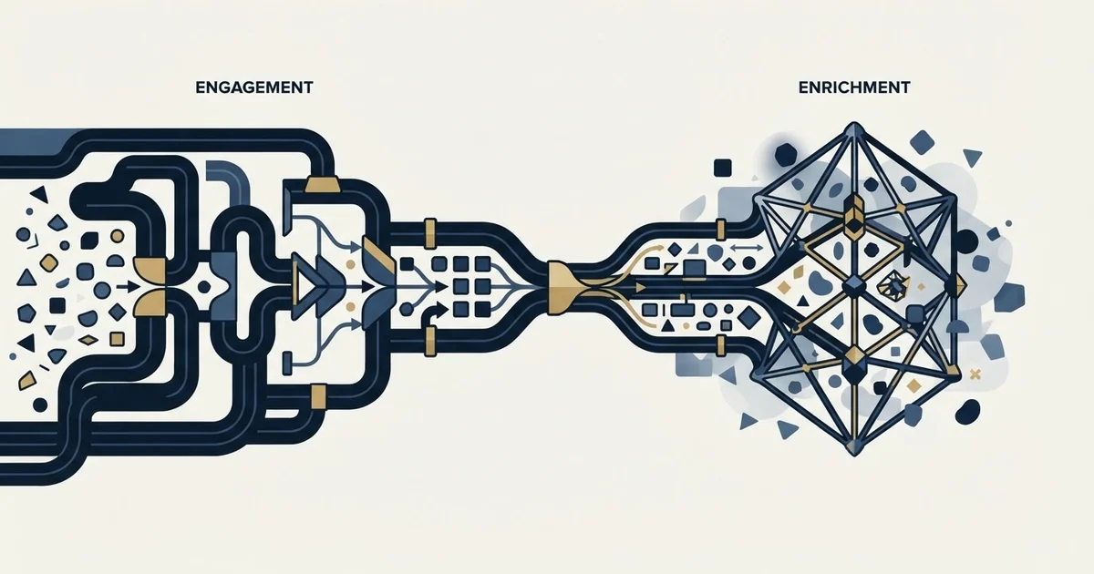 Editorial illustration for Groove by Clari vs TheirStack