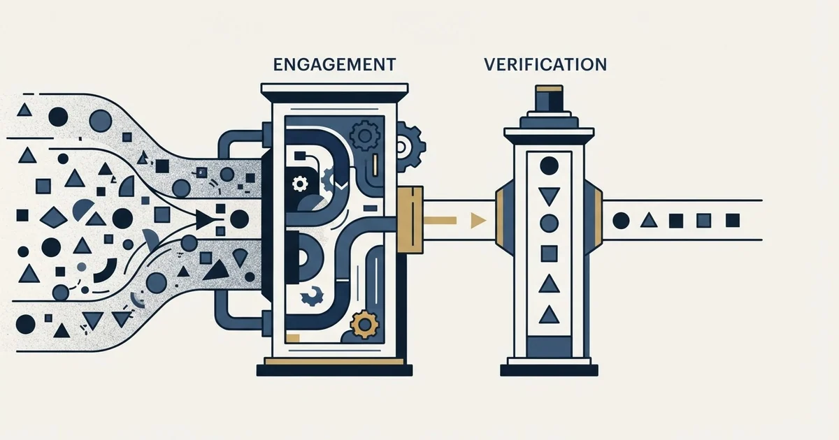 Editorial illustration for Groove by Clari vs Verifalia