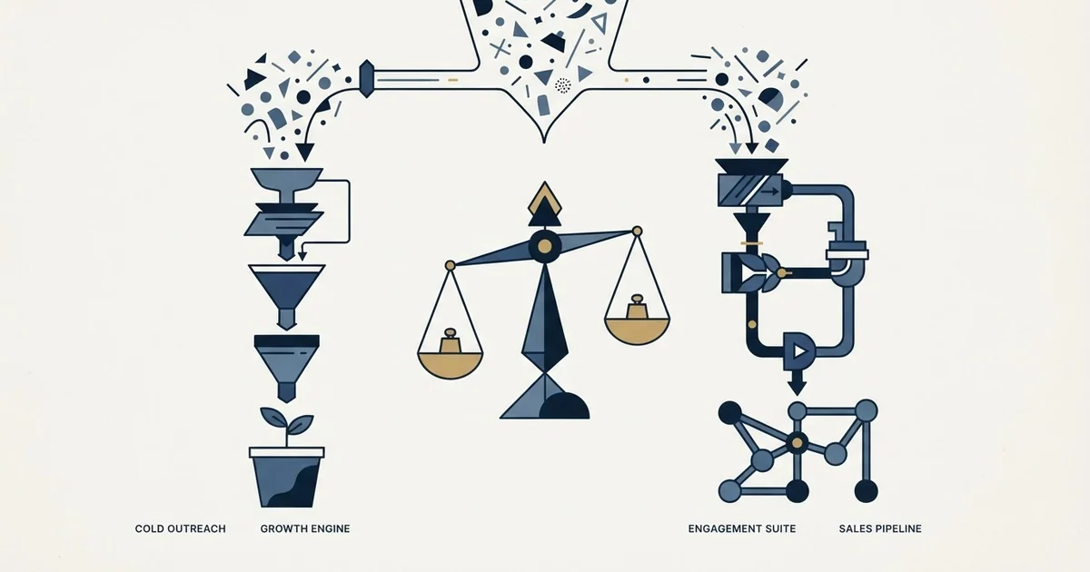Editorial illustration for Growbots vs Qualifier.ai