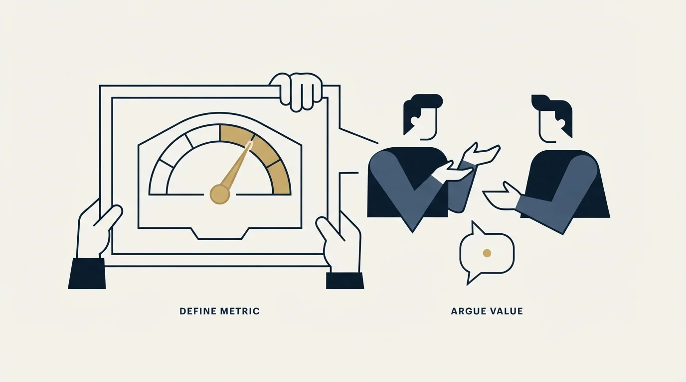 Section illustration: Define the Metric Before You Argue About the Number