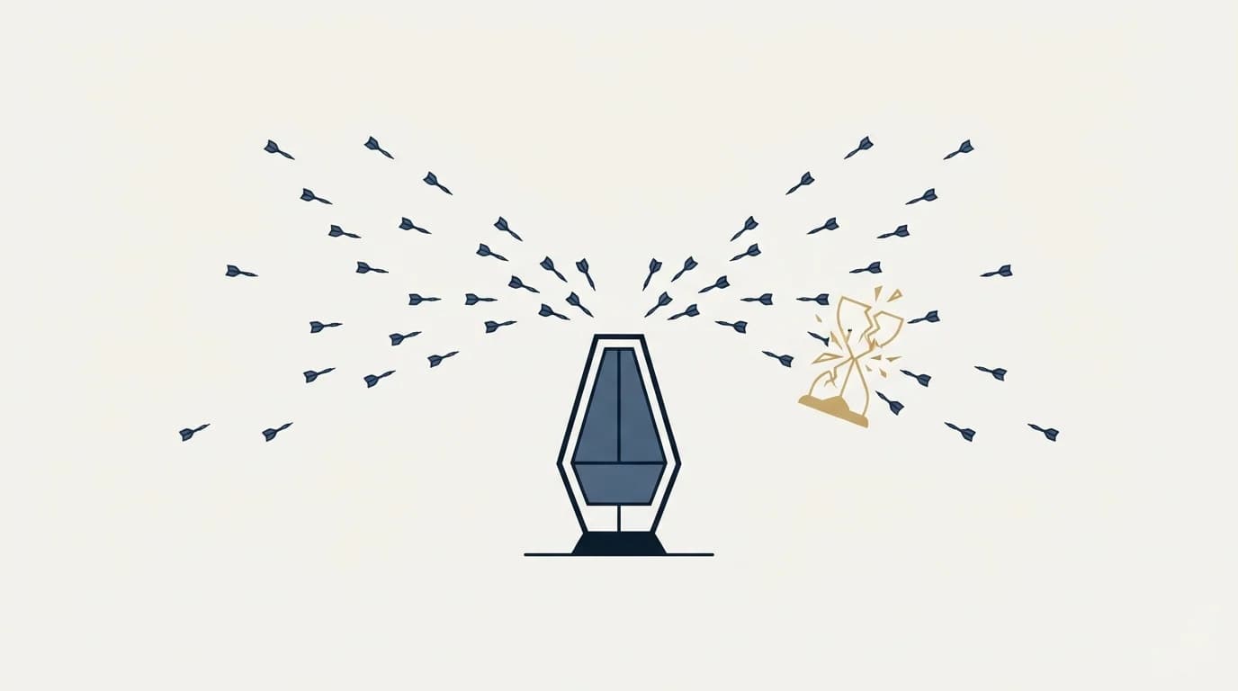 Section illustration: The Problem With "Spray and Pray"