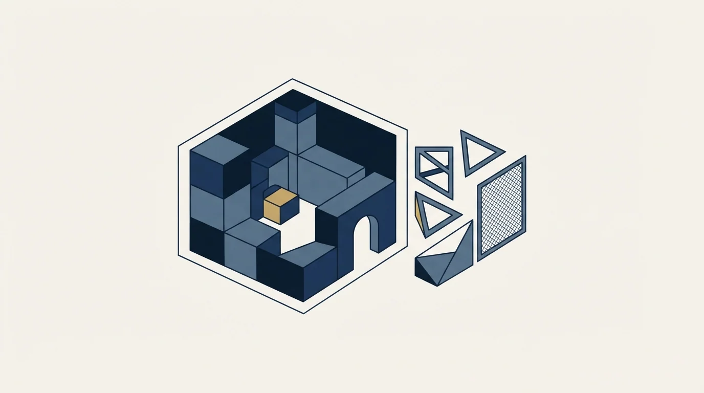 Section illustration: Where we sit, and where we do not
