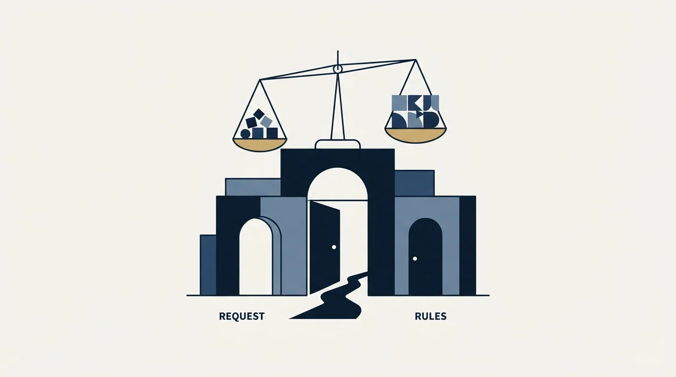 Section illustration: The settings that decide whether the meeting happens