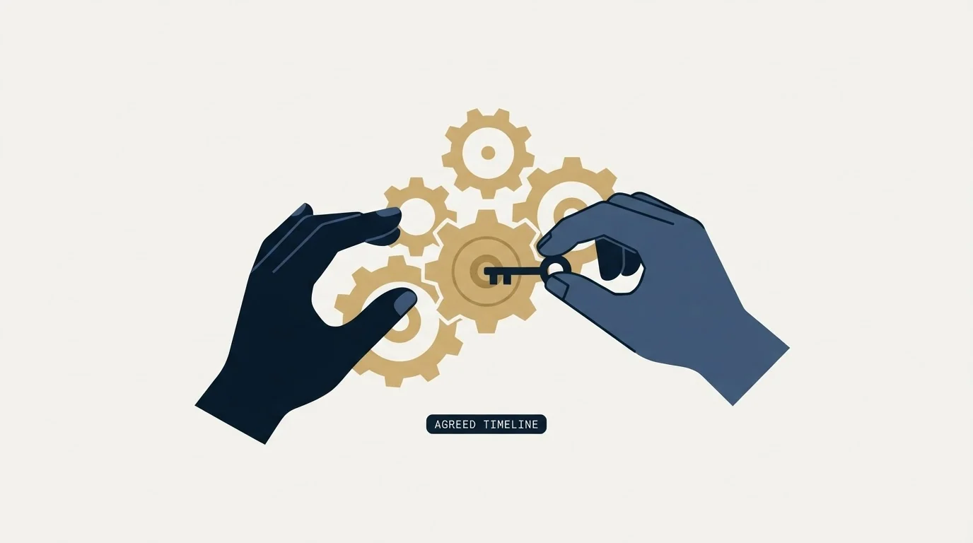 Section illustration: What to agree before launch so the question never needs