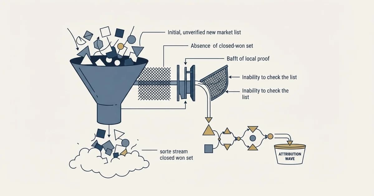 Editorial illustration for How to Run Outbound Campaigns in a New Market