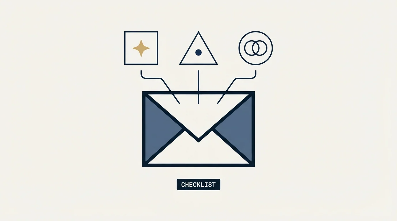 Section illustration: Pre-Send Checklist