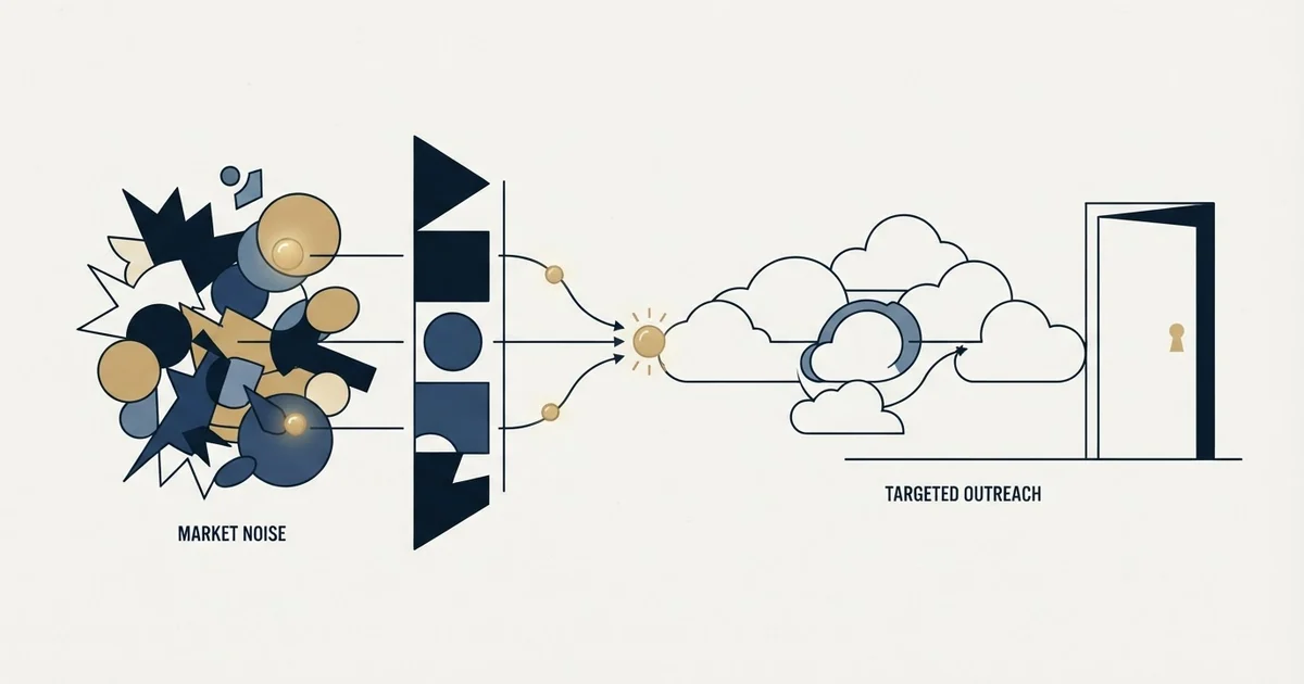 Editorial illustration for How to Book Sales Meetings with Cloud Services